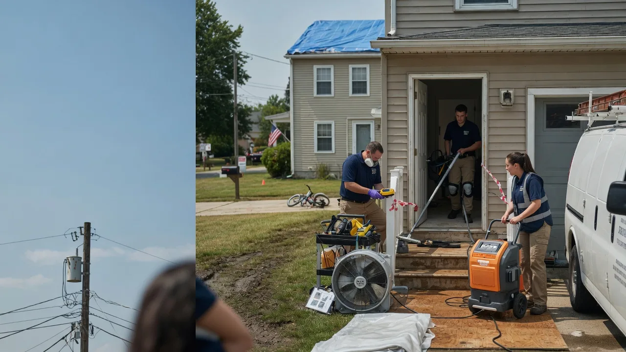 Water Damage Repair in Oak Creek, WI near me